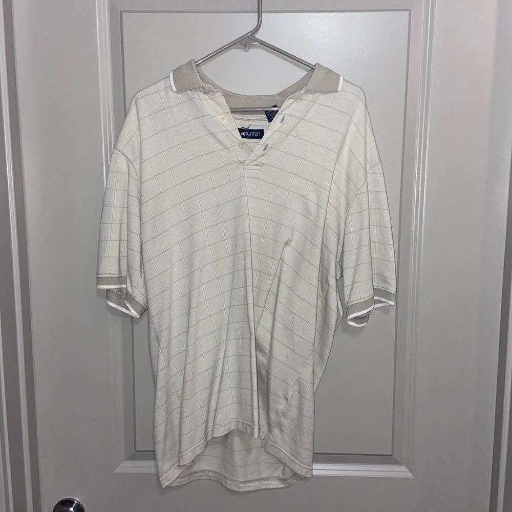 vintage collard shirt